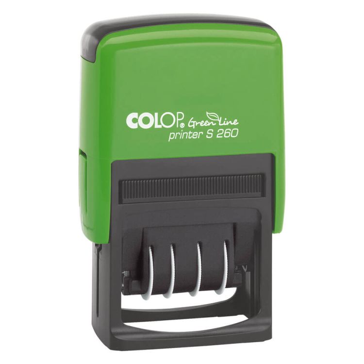 Colop Green Line S 260 | Datumstempel + 4 Zeilen Text